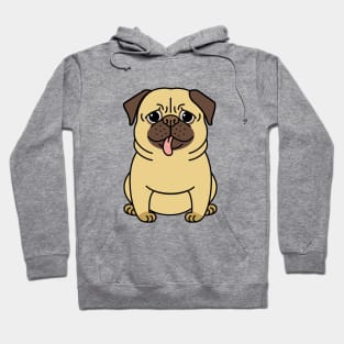 Funny Pug Dog Hoodie